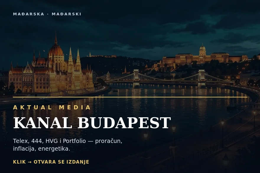 AKTUAL MEDIA KANAL BUDAPEST — Mađarska — otvori izdanje